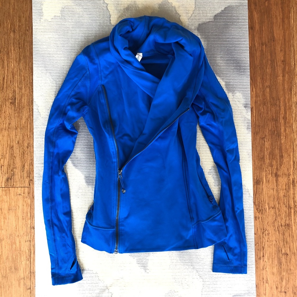 Lululemon Precision Jacket Blue Size 4 - image 1